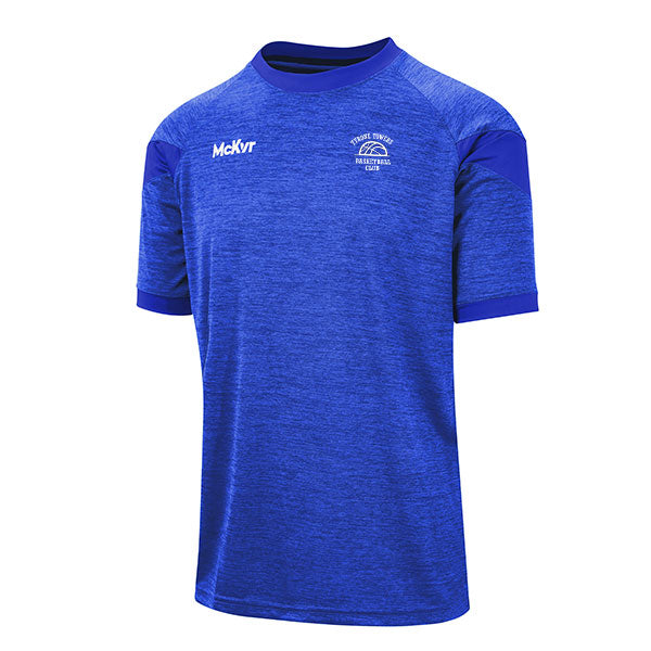 Mc Keever Tyrone Towers Basketball Core 22 T-Shirt - Adult - Royal