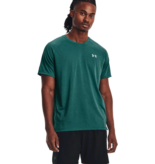 Under Armour Streaker Run Short Sleeve Tee - Mens - Coastal Teal/Reflective