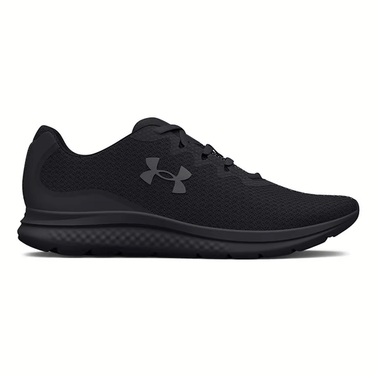 Under Armour Charged Impulse 3 Running Shoes - Mens - Black/Black/Black