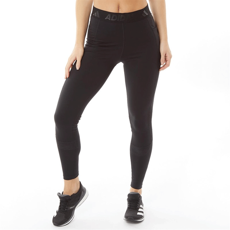adidas TechFit Warm Long Tight - Womens - Black