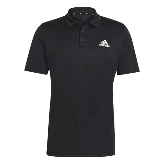 adidas Aeroready Designed To Move Sport Polo Shirt - Mens - Black