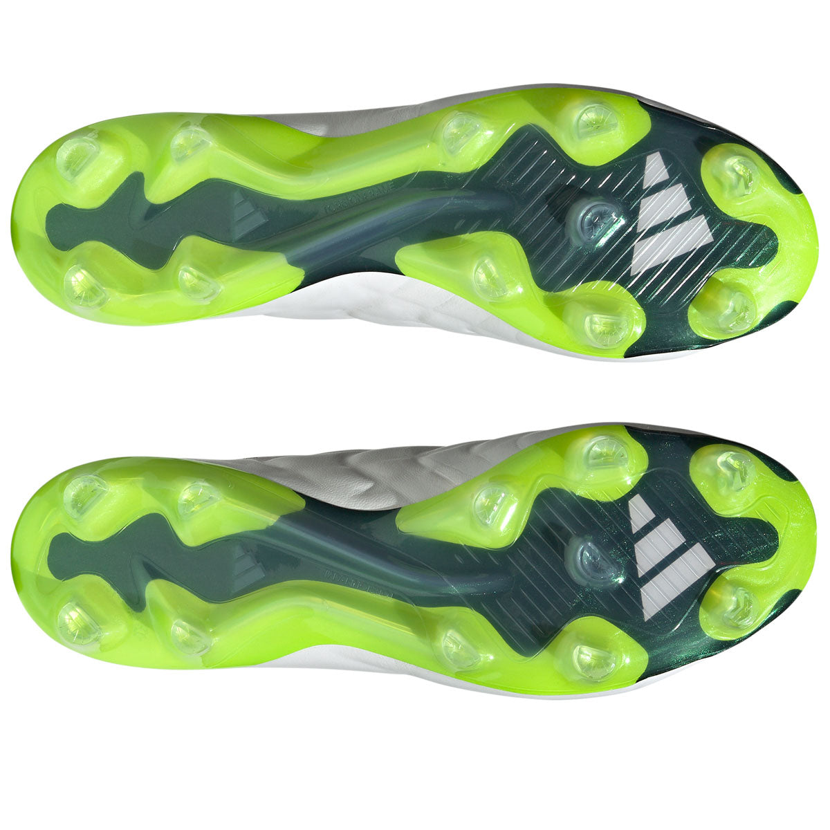 adidas Copa Pure.1 FG Football Boots - Adult - White/Black/Lucid Lemon