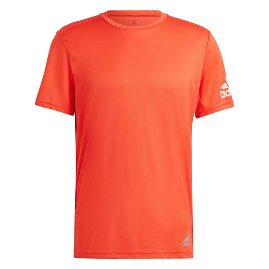 adidas Run It Tee - Mens - Bright Red