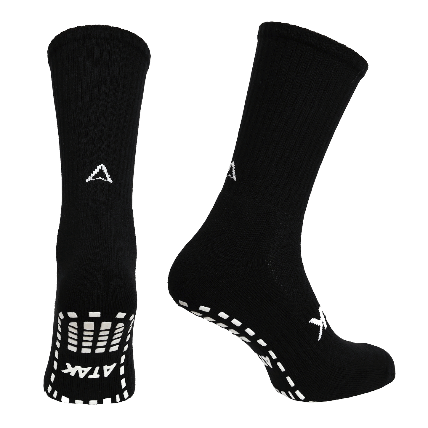 Atak Grip Shox Mid Leg Socks - Adult - Black/White
