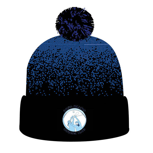 Mc Keever Brian Dillons Camogie Core 22 Bobble Hat - Adult - Black/Blue