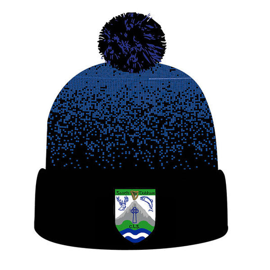 Mc Keever CLG Ghaoth Dobhair Core 22 Bobble Hat - Adult - Black/Blue