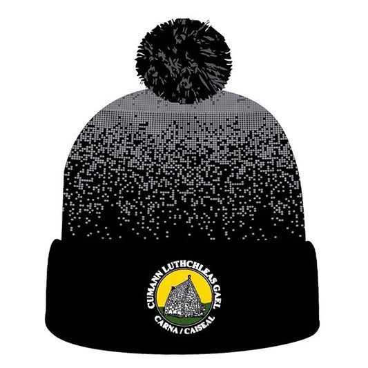 Mc Keever Carna Cashel GAA Core 22 Bobble Hat - Adult - Black/Grey