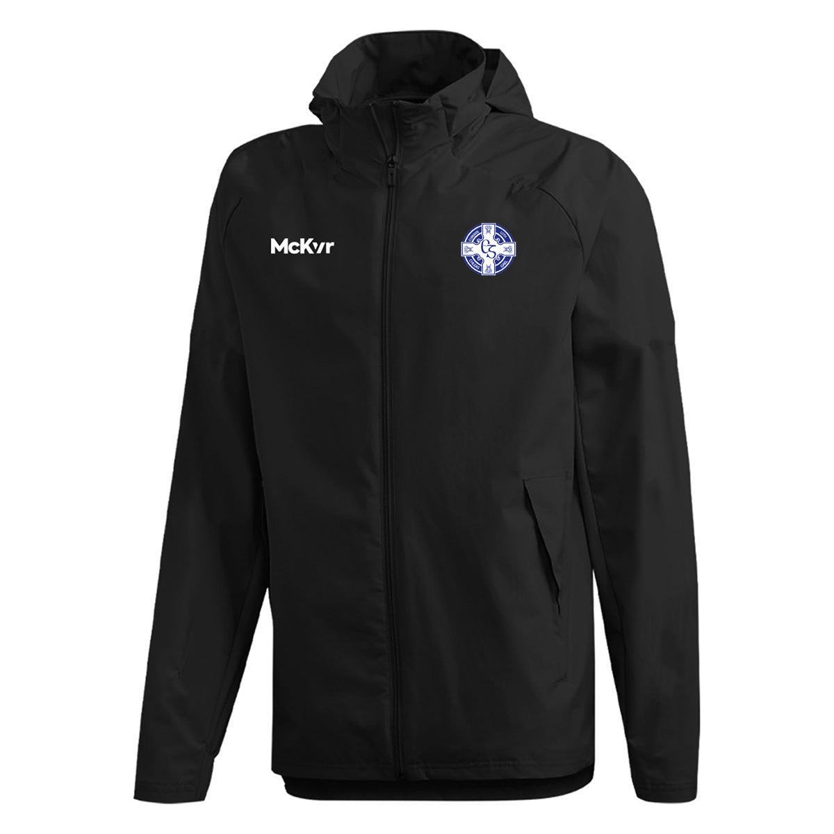 Mc Keever Clan Na Gael CLG Core 22 Rain Jacket - Adult - Black