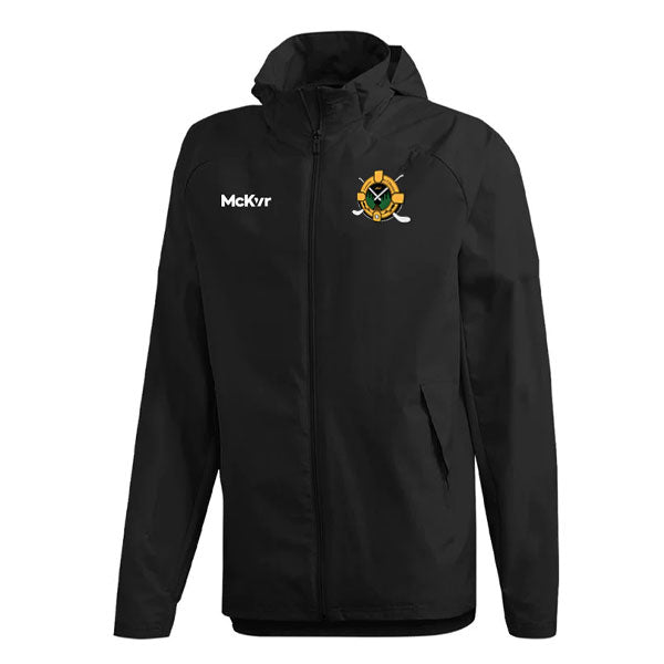Mc Keever Glen Rovers Hurling Cork Core 22 Rain Jacket - Adult - Black