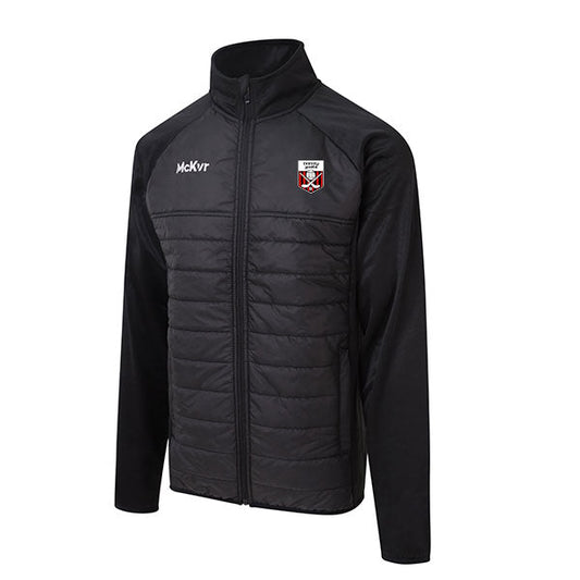 Mc Keever Trinity Gaels GAA Core 22 Hybrid Jacket - Adult - Black