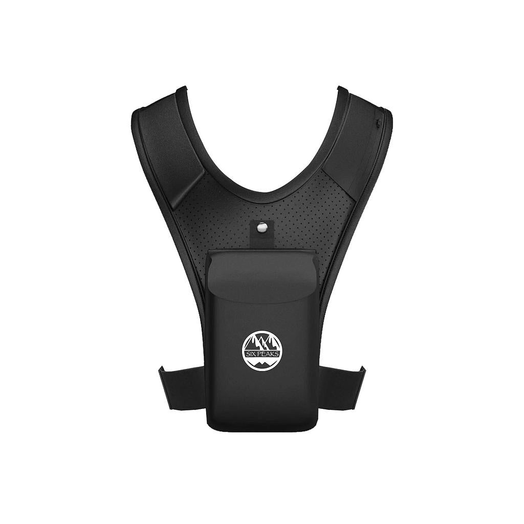 Six Peaks Running Vest with Phone Holder - Black
