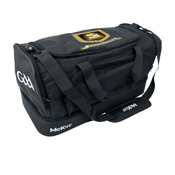 Mc Keever Mourneabbey LGFA Core 22 Medium Kitbag with Compartment - Black