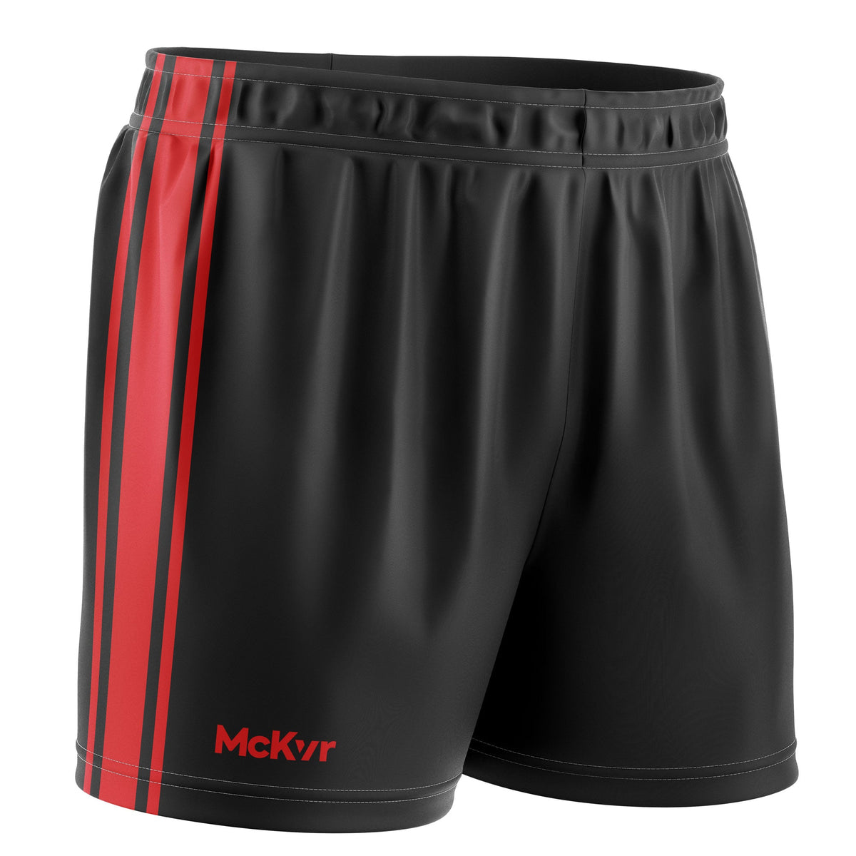 Mc Keever Core 22 GAA Shorts - Youth - Black/Red