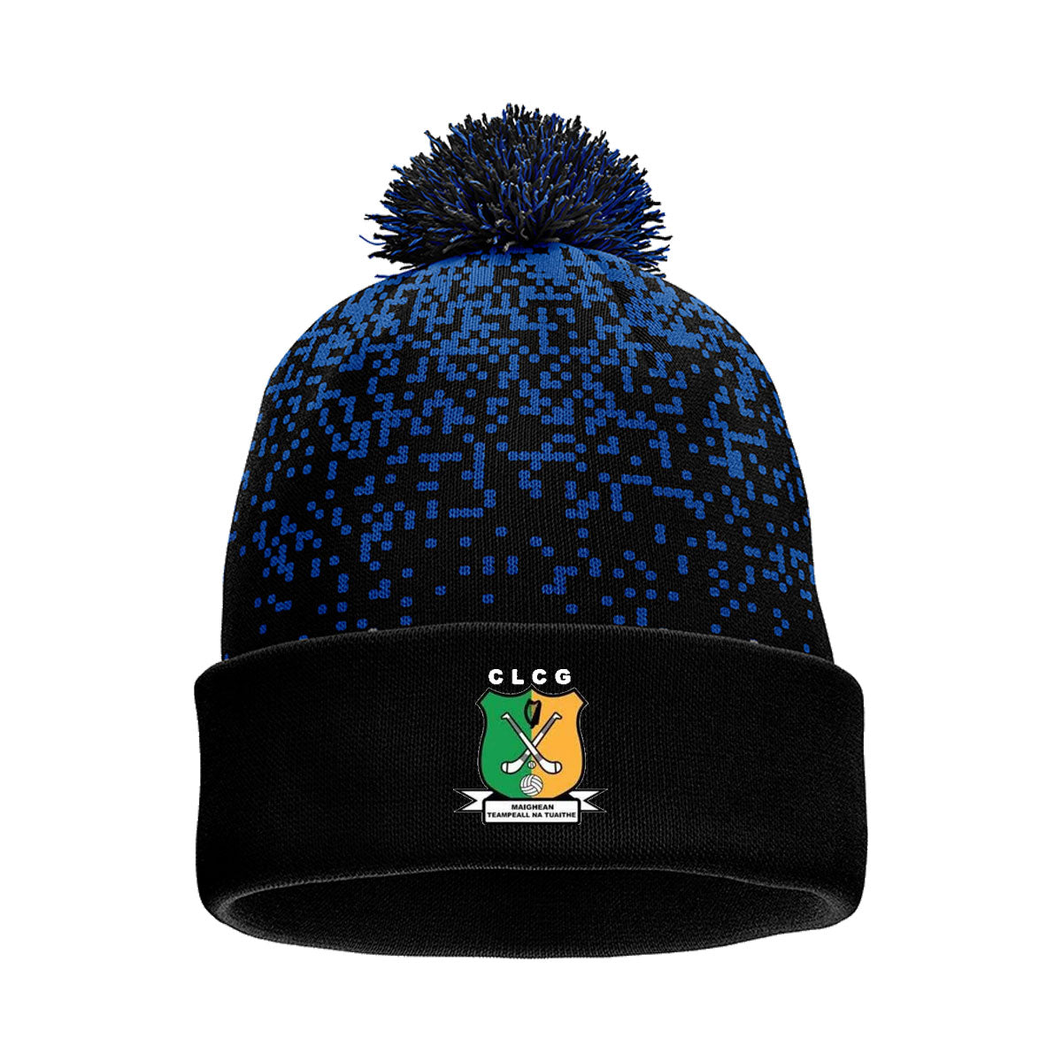 Mc Keever Moyne Templetuohy GAA Core 22 Bobble Hat - Adult - Black/Blue