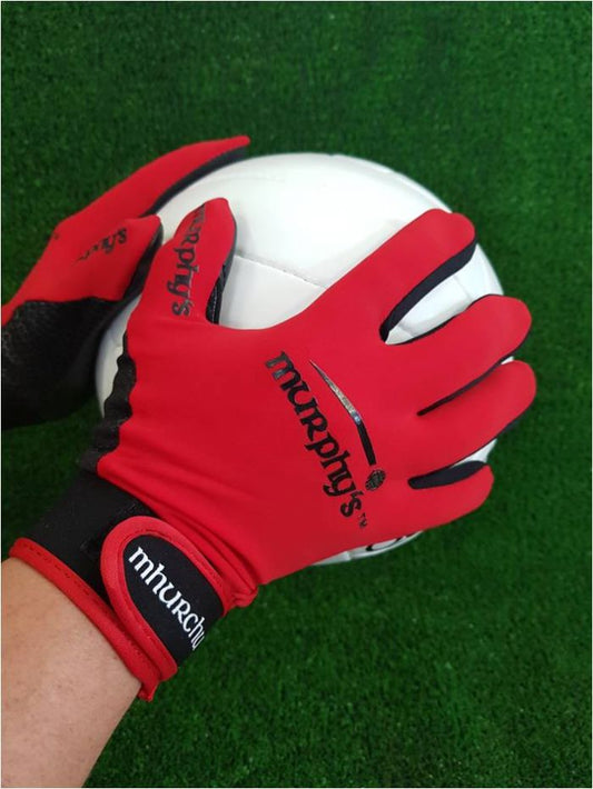 Murphy's Gaelic Gloves - Youth - Red
