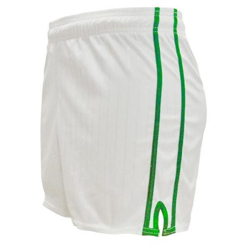 LS Pairc Gaelic Shorts - White/Green - Adult
