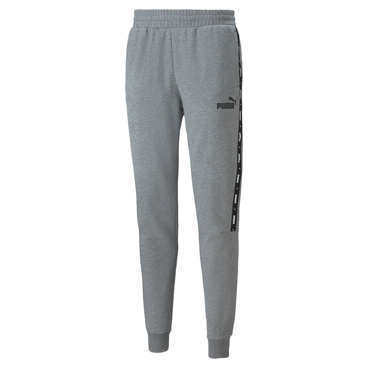 Puma Essential Tape Fleece Sweatpants - Mens - Medium Grey Heather