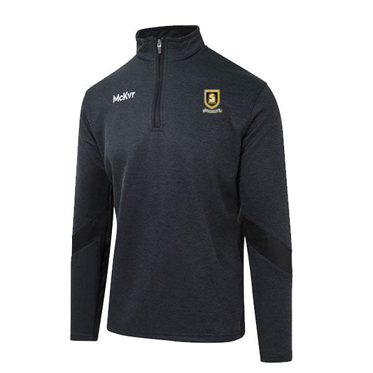 Mc Keever Mourneabbey LGFA Core 22 1/4 Zip Top - Youth - Black