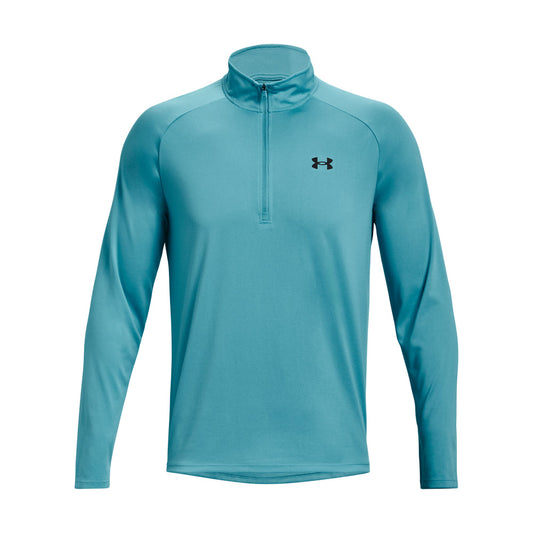 Under Armour Tech 1/4 Zip Training Top - Mens - Glacier Blue/Black