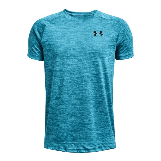 Under Armour Tech 2.0 Short Sleeve Tee - Boys - Capri/Black