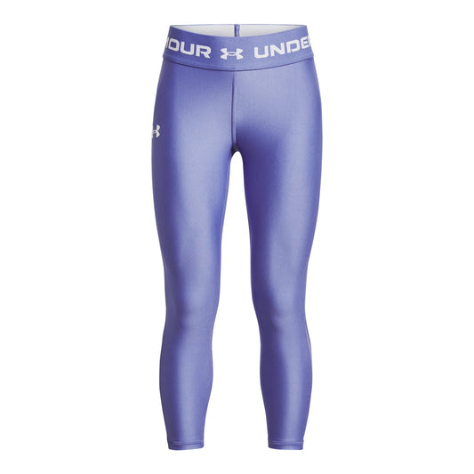 Under Armour Heatgear Armour Ankle Crop Leggings - Girls - Blue
