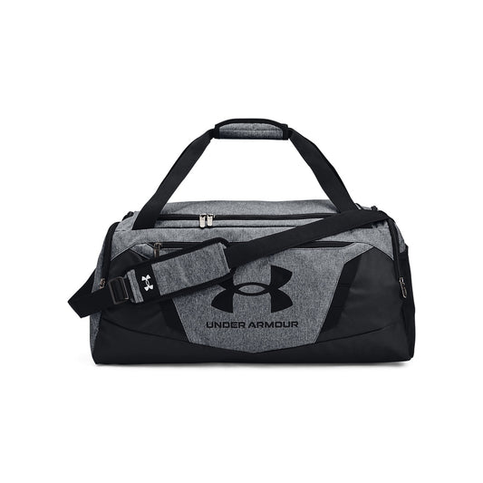 Under Armour Undeniable 5.0 Medium Duffle Bag - Pitch Gray Medium Heather/Black
