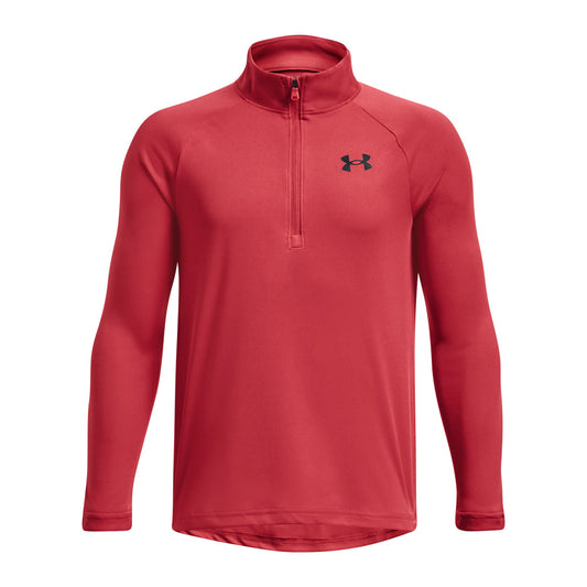 Under Armour Tech 2.0 1/2 Zip Top - Boys - Chakra/Black