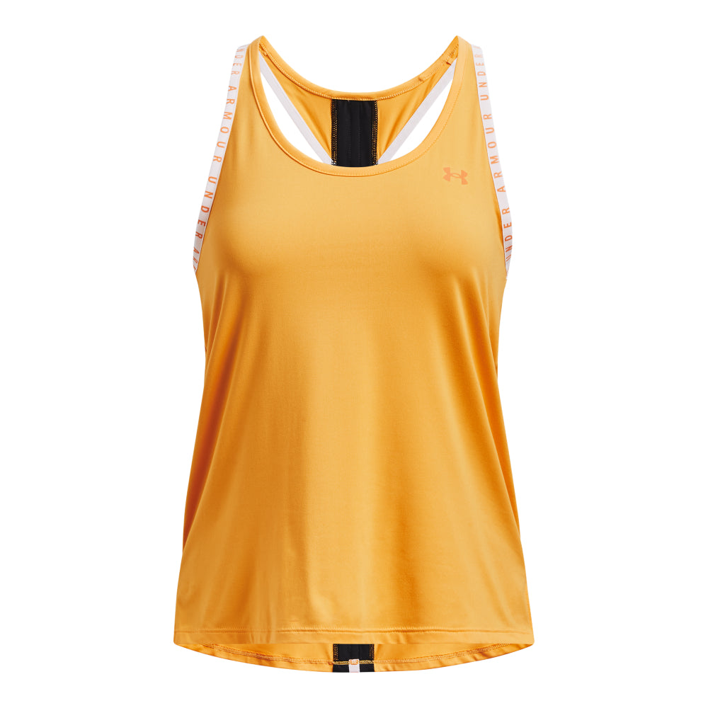 Under Armour Knockout Tank Top - Womens - Rise/Black/Sunset Boulevard