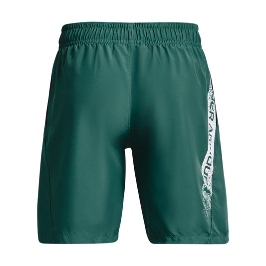 Under Armour Woven Graphic Shorts - Mens - Coastal Blue/White