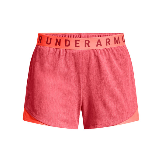 Under Armour Play Up Twist 3.0 Training Shorts - Womens - After Burn/Chakra