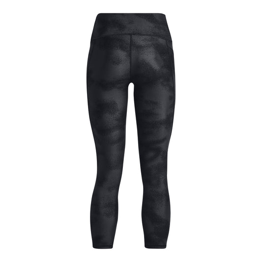 Under Armour Heatgear Armour Printed Ankle Leggings - Womens - Black/Jet Grey/Black