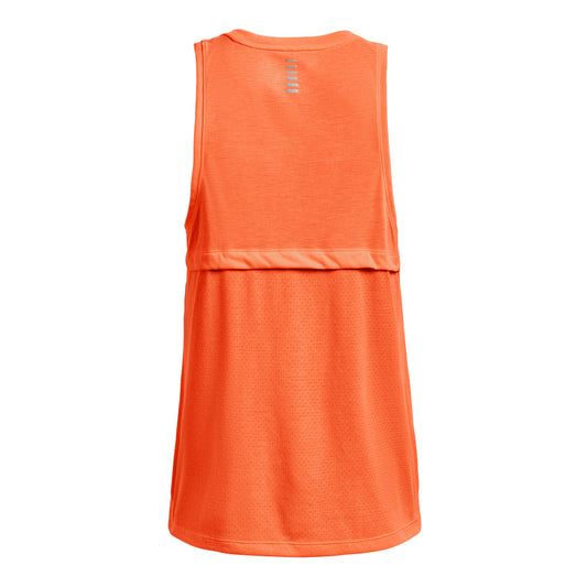 Under Armour Streaker Run Singlet - Mens - Orange Blast/Reflective