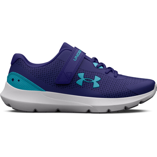 Under Armour Pre-School UA Surge 3 AC Running Shoes - Boys - Sonar Blue/Blue Surf