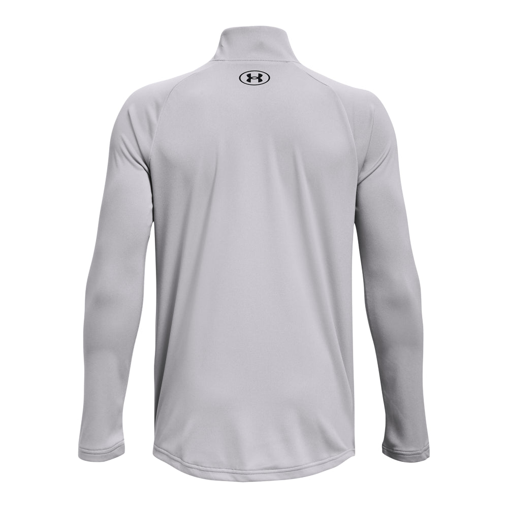 Under Armour Tech 2.0 1/2 Zip Top - Boys - Mod Grey/Black