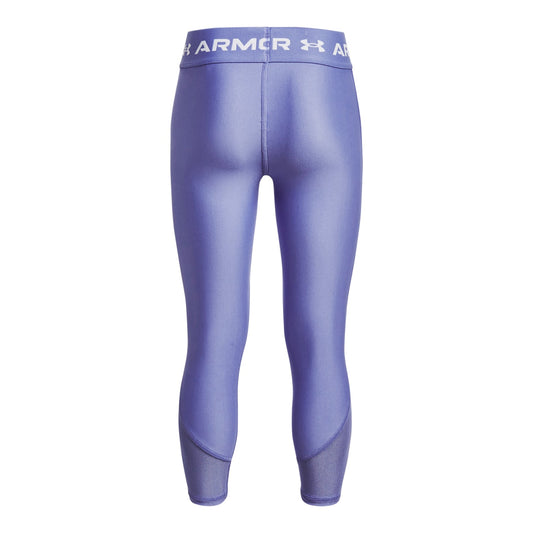 Under Armour Heatgear Armour Ankle Crop Leggings - Girls - Blue