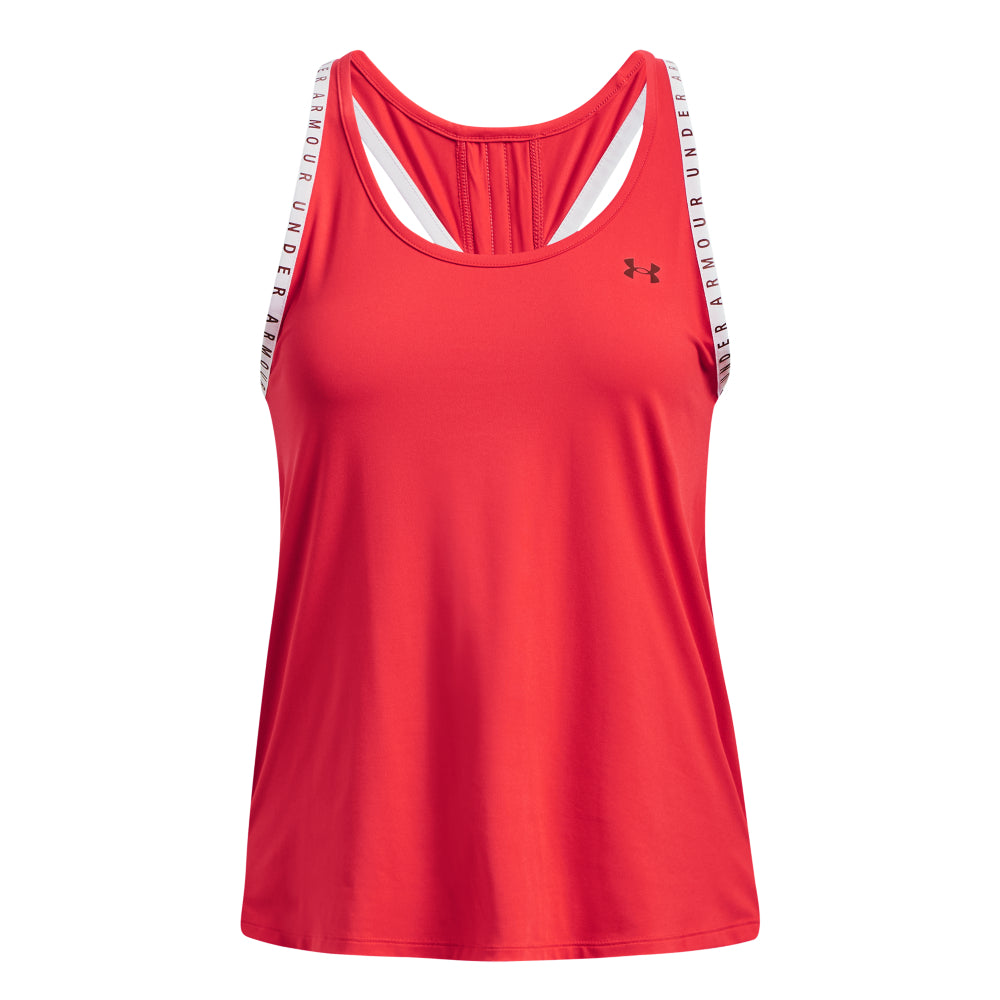 Under Armour Knockout Tank Top - Womens - Radio Red/Chestnut Red