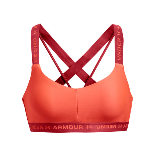 Under Armour Crossback Low Sports Bra - Womens - After Burn