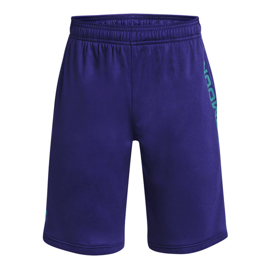 Under Armour Stunt 3.0 Printed Shorts - Boys - Sonar Blue/Glacier Blue