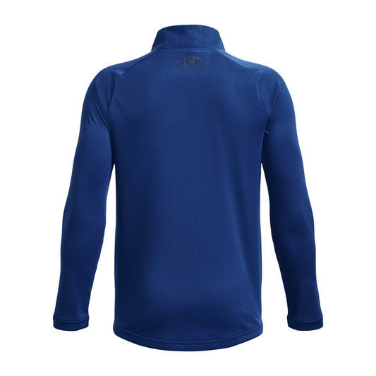 Under Armour Tech 2.0 1/2 Zip Top - Boys - Blue Mirage/Black