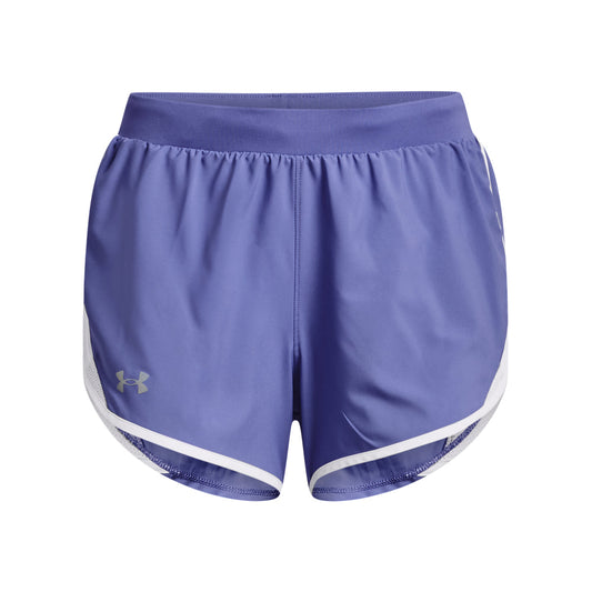 Under Armour Fly By 2.0 Shorts - Womens - Baja Blue/White/Reflective