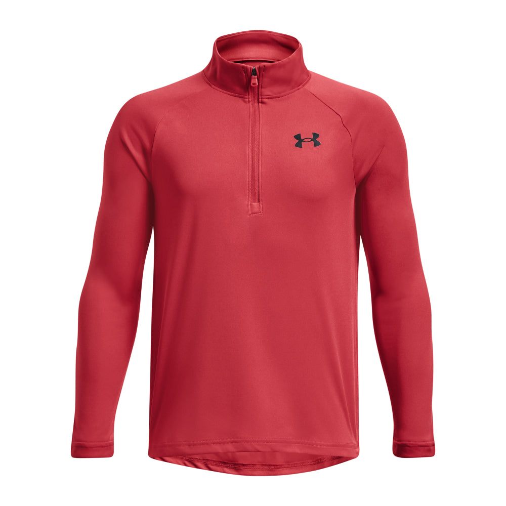 Under Armour Tech 2.0 1/2 Zip Top - Boys - Chakra/Black