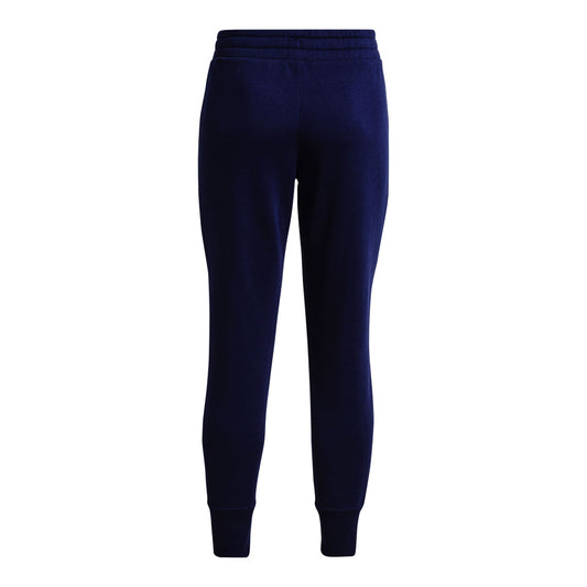 Under Armour Rival Fleece Crest Joggers - Womens - Midnight Navy/Jellyfish