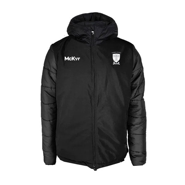 Mc Keever Naomh Conaill Donegal Core 22 Stadium Jacket - Adult - Black