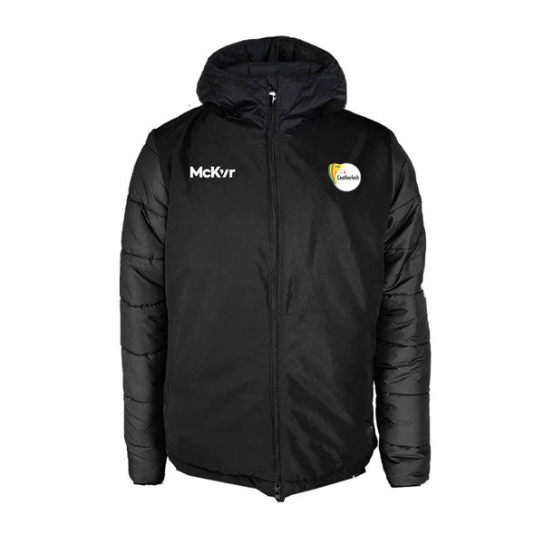 Mc Keever Eire Og GAA Carlow Core 22 Stadium Jacket - Adult - Black