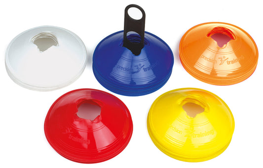 Precision Training Space Markers Cones (Set of 50 - 5 Colours)