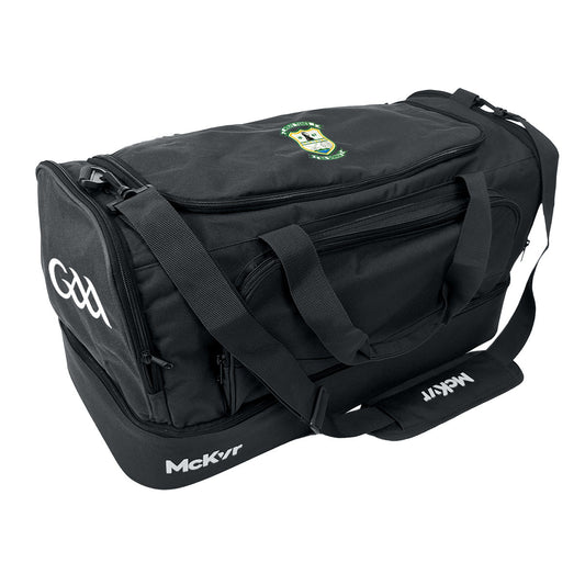 Mc Keever Wolfe Tones Na Sionna, Clare Core 22 Medium Kitbag with Compartment - Black