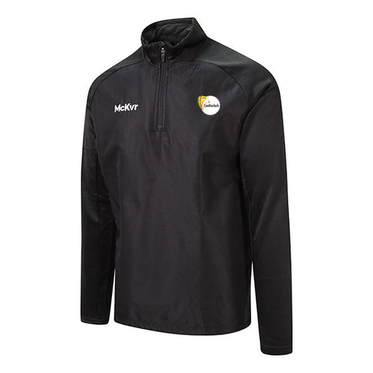 Mc Keever Eire Og GAA Carlow Core 22 Warm Top - Adult - Black