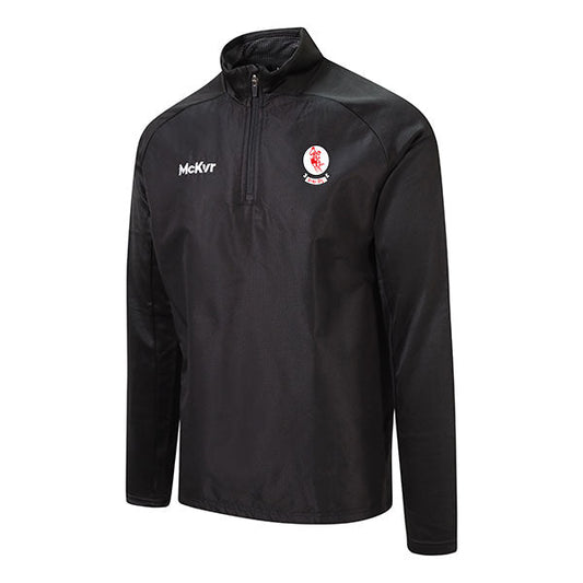 Mc Keever Eire Og GAA Carlow Core 22 Warm Top - Adult - Black